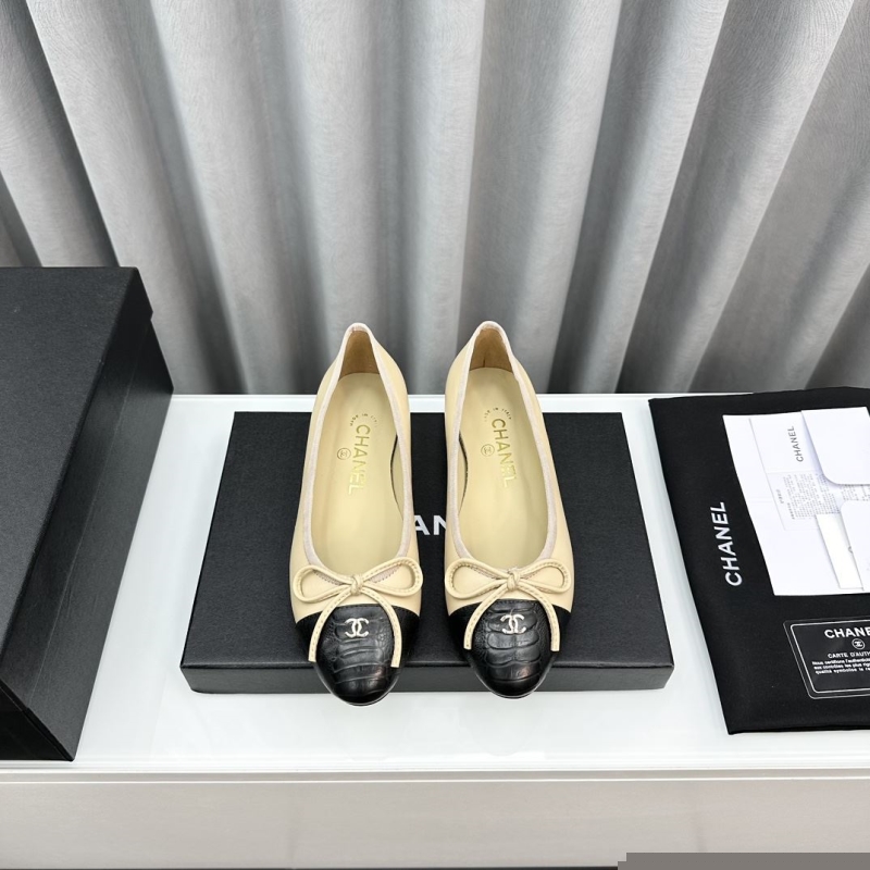Ch*el flat shoes